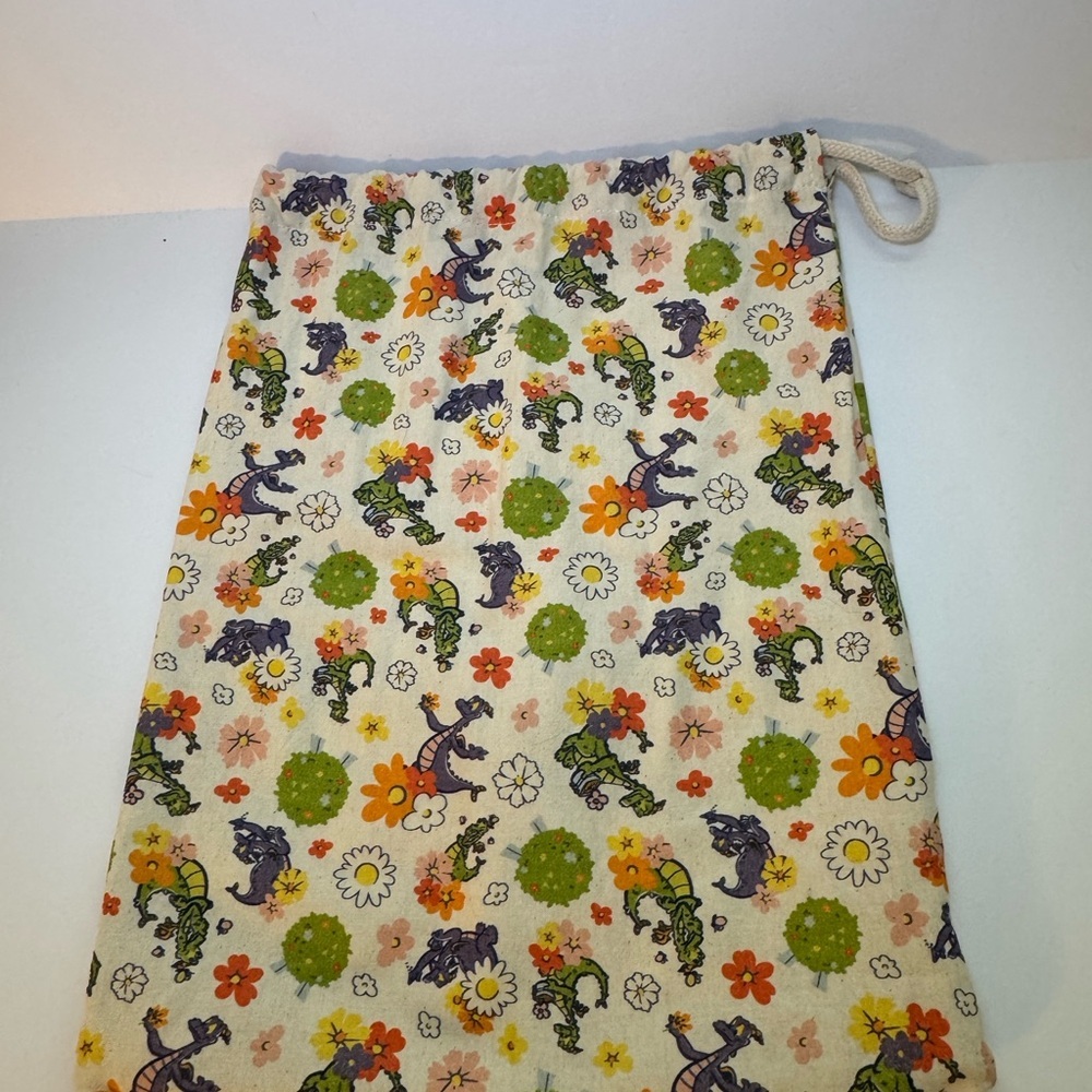 2021 Disney Flower & Garden Festival Figment Drawstring Bag
